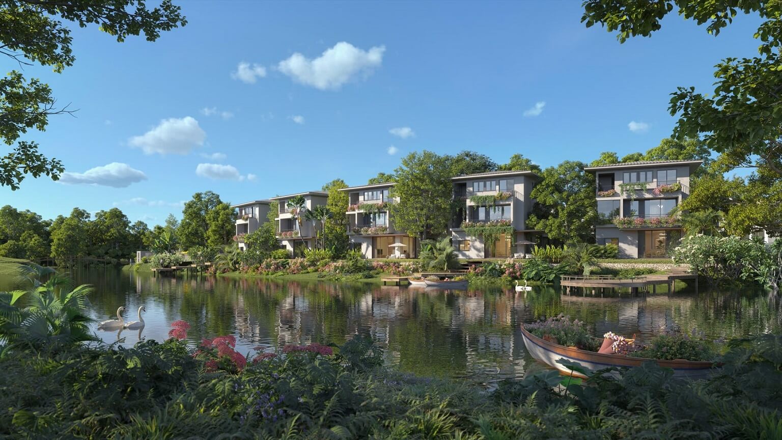 biệt thự đảo alluvia city văn giang hưng yên