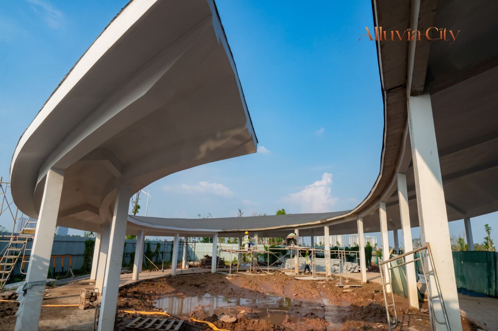 Tiến độ dự án Alluvia City Văn Giang Hưng Yên tháng 10/2025