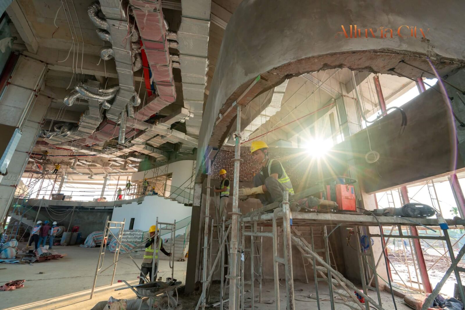 Tiến độ dự án Alluvia City Văn Giang Hưng Yên tháng 10/2025