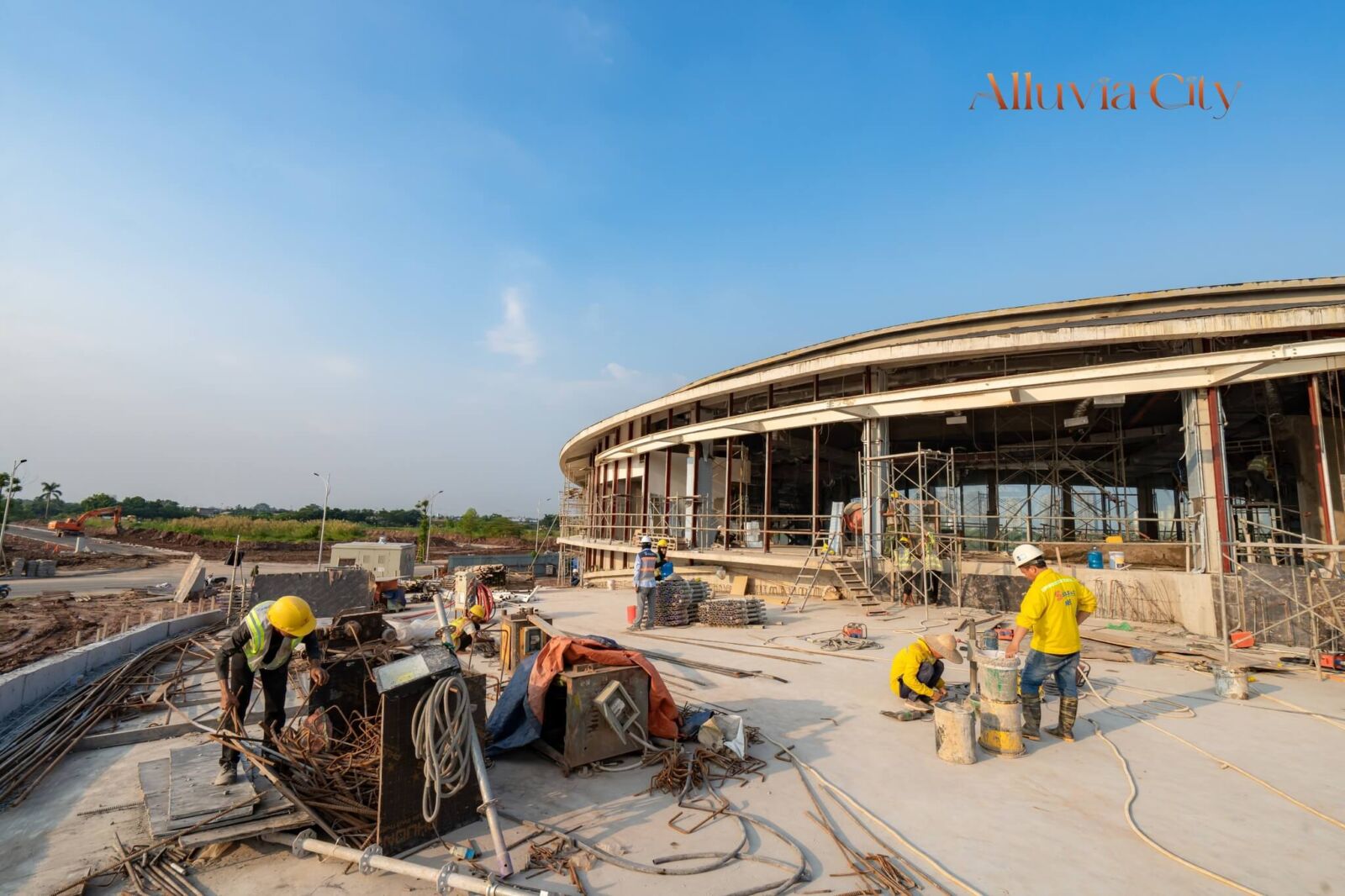 Tiến độ dự án Alluvia City Văn Giang Hưng Yên tháng 10/2025