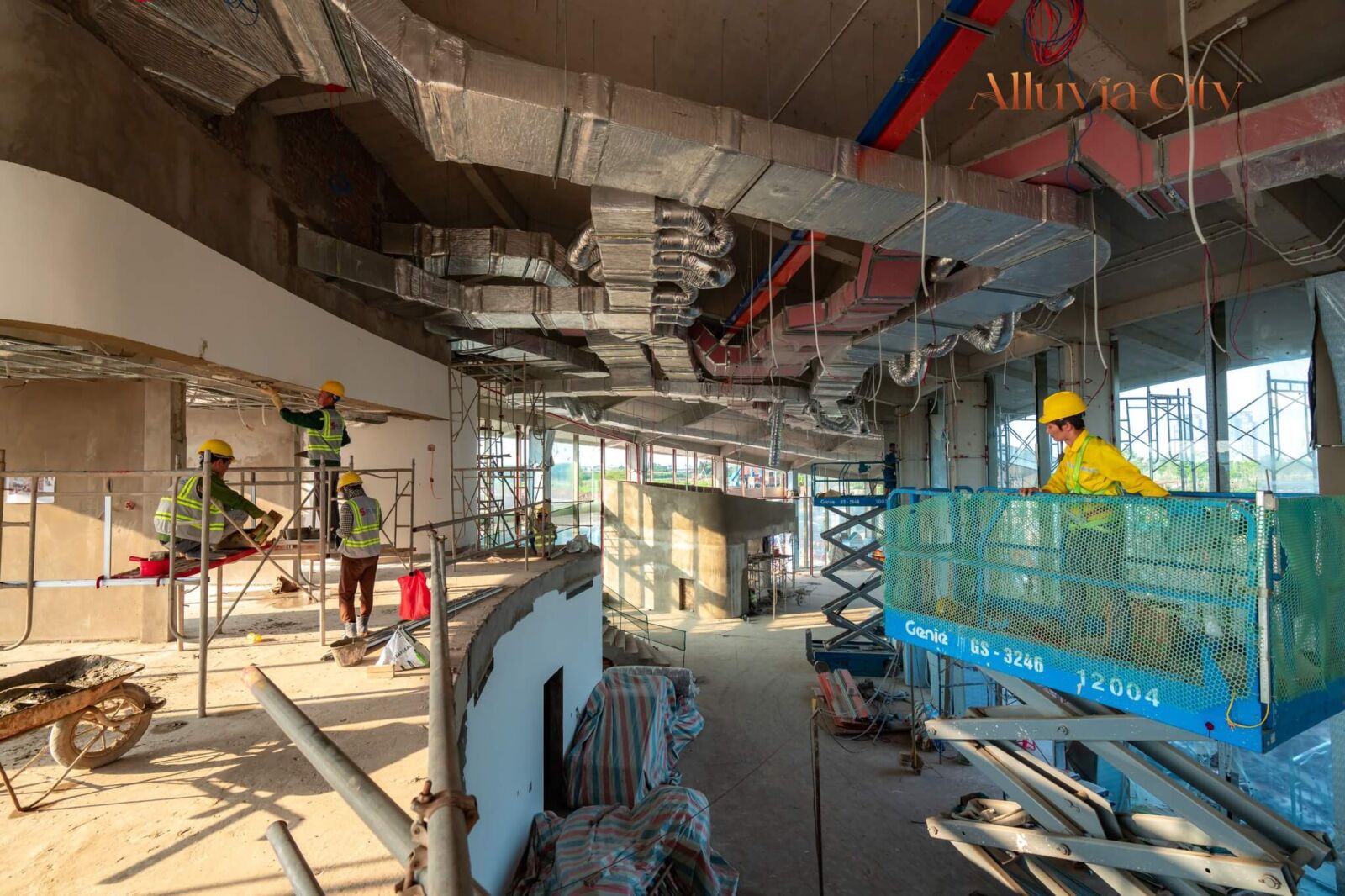 Tiến độ dự án Alluvia City Văn Giang Hưng Yên tháng 10/2025