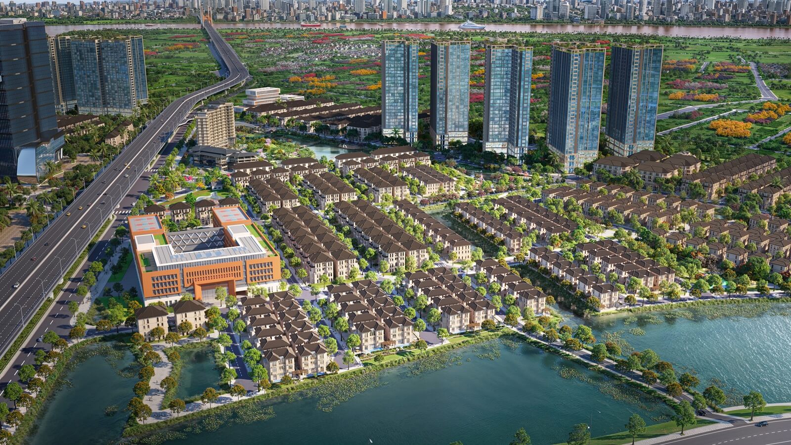 Tiểu khu 5 phân khu Alluvia Onsen dự án Alluvia City Văn Giang